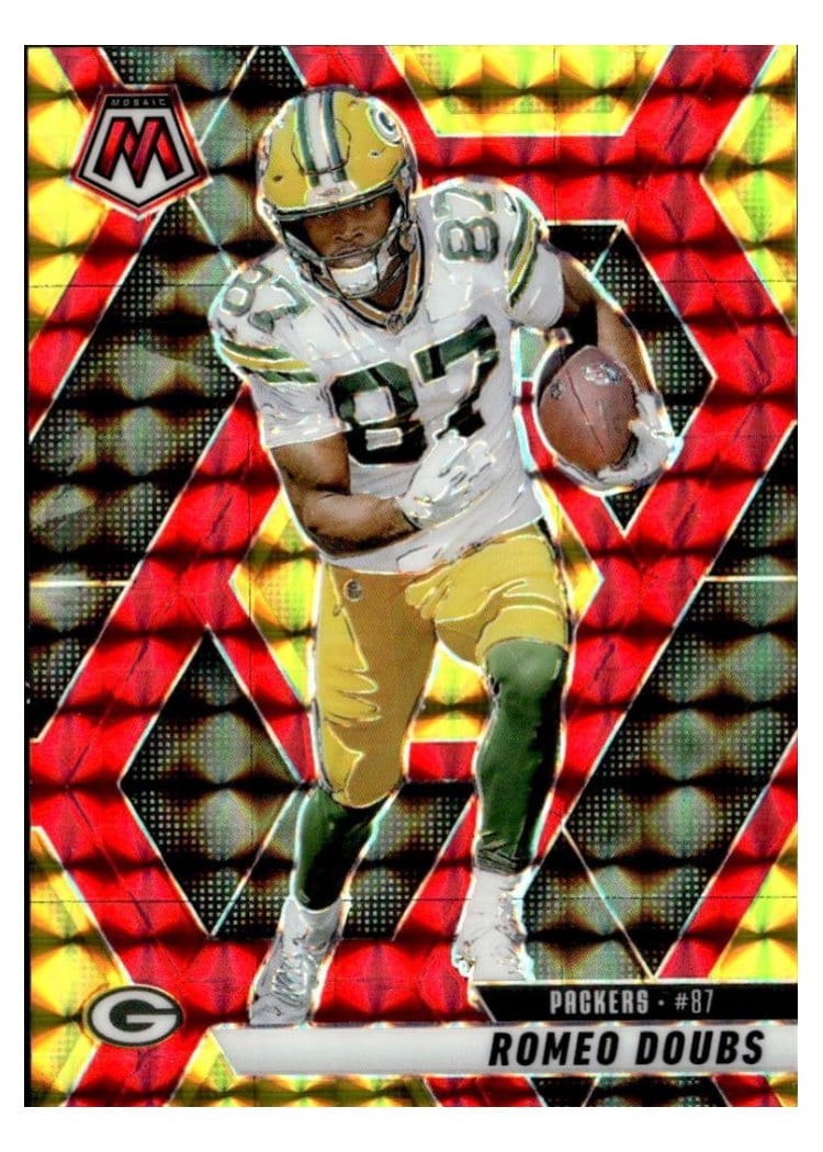 2025 Panini Mosaic Base Set Romeo Doubs #130 card