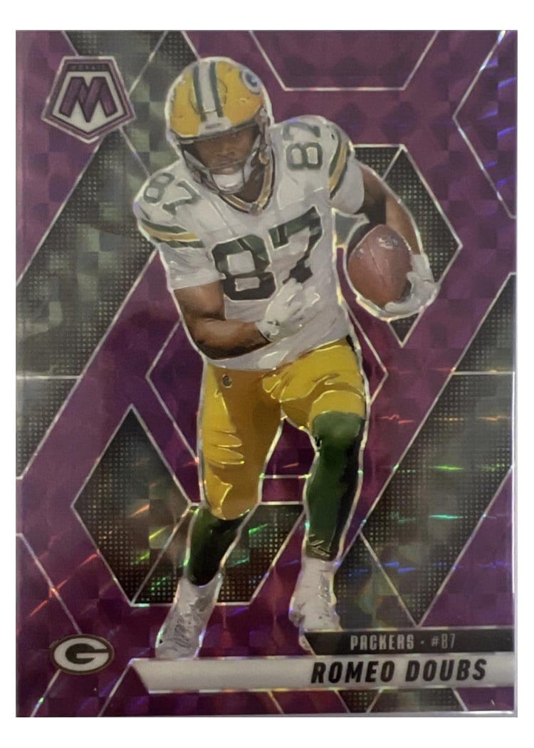 2025 Panini Mosaic Base Set Romeo Doubs #130 card