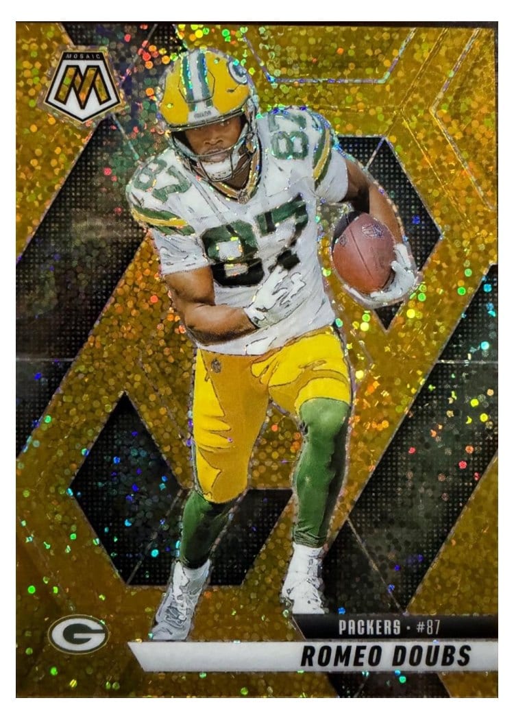 2025 Panini Mosaic Base Set Romeo Doubs #130 card