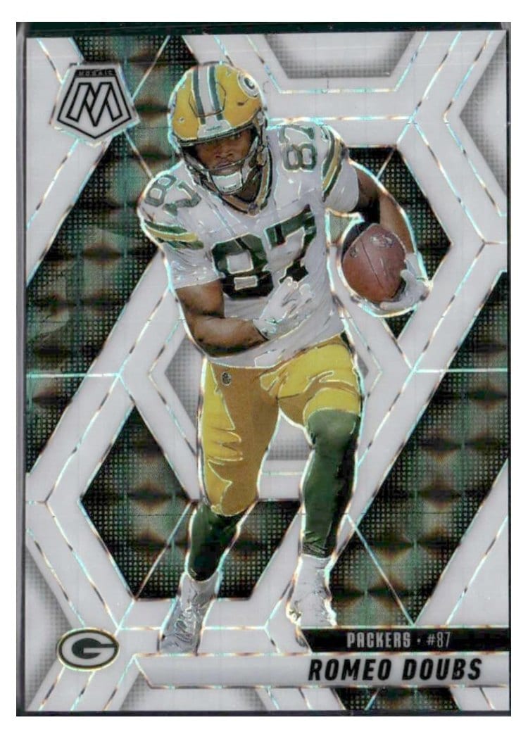 2025 Panini Mosaic Base Set Romeo Doubs #130 card