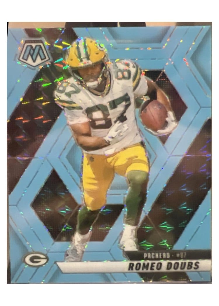 2025 Panini Mosaic Base Set Romeo Doubs #130 card