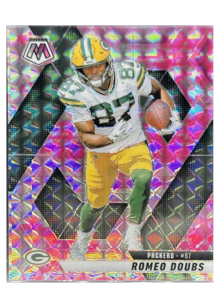 2025 Panini Mosaic Base Set Romeo Doubs #130 card