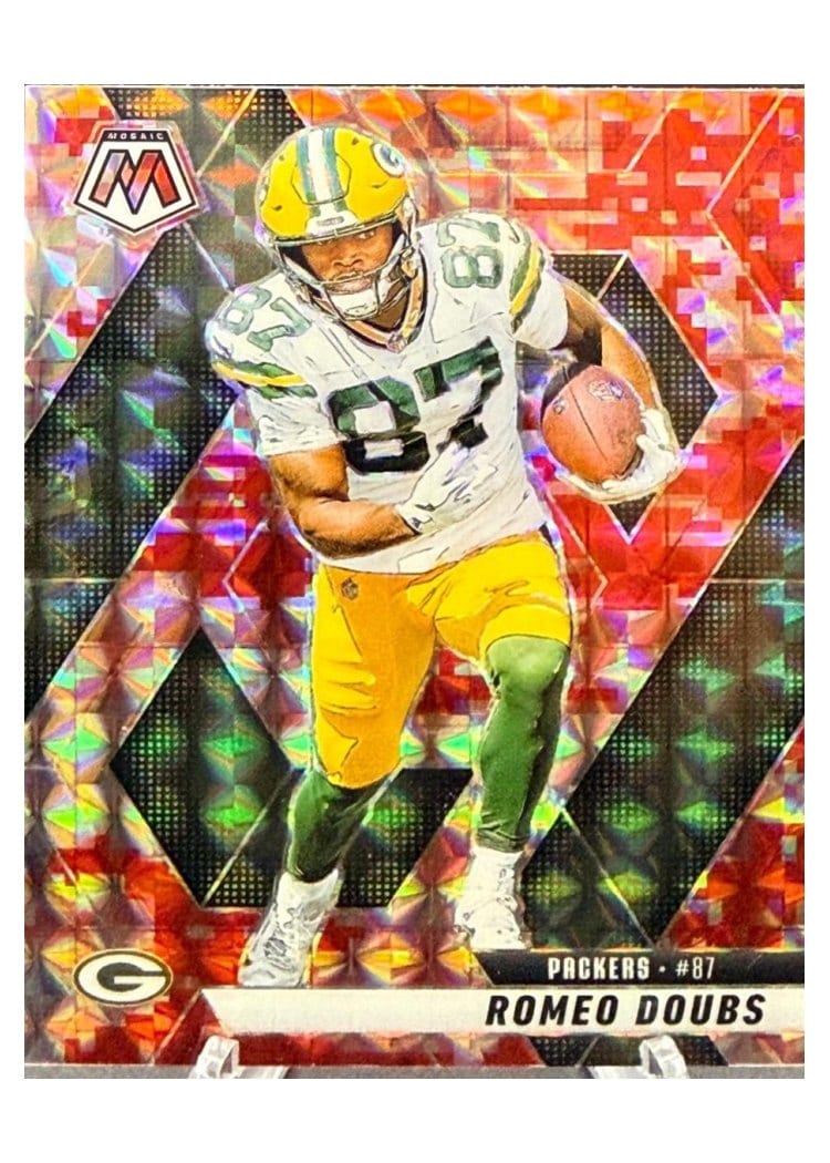 2025 Panini Mosaic Base Set Romeo Doubs #130 card