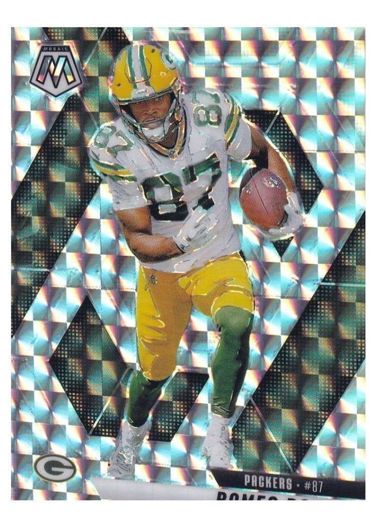 2025 Panini Mosaic Base Set Romeo Doubs #130 card