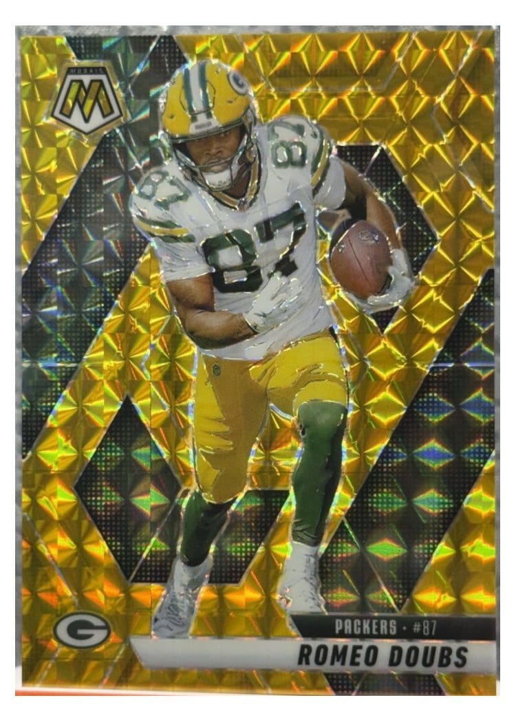2025 Panini Mosaic Base Set Romeo Doubs #130 card