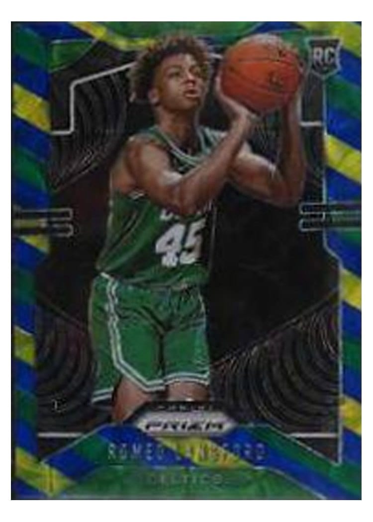 2019-20 Panini Prizm Base Set Romeo Langford #260 card