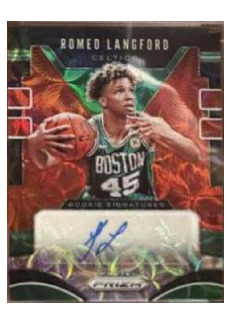2019-20 Panini Prizm Base Set Romeo Langford #260 card
