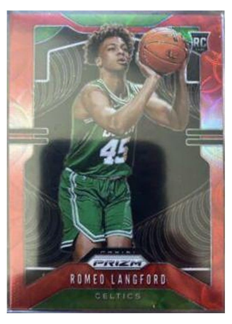 2019-20 Panini Prizm Base Set Romeo Langford #260 card