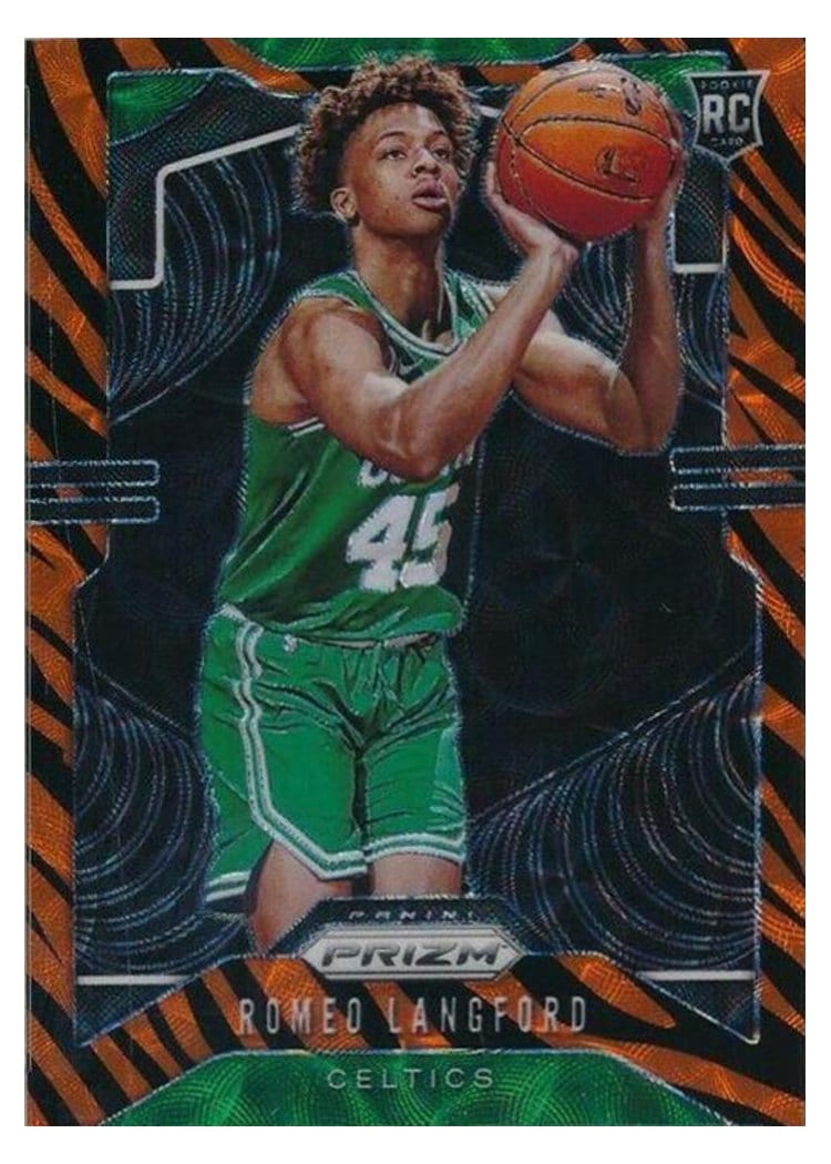 2019-20 Panini Prizm Base Set Romeo Langford #260 card