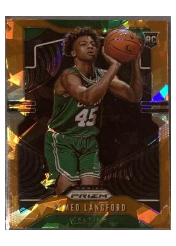 2019-20 Panini Prizm Base Set Romeo Langford #260 card