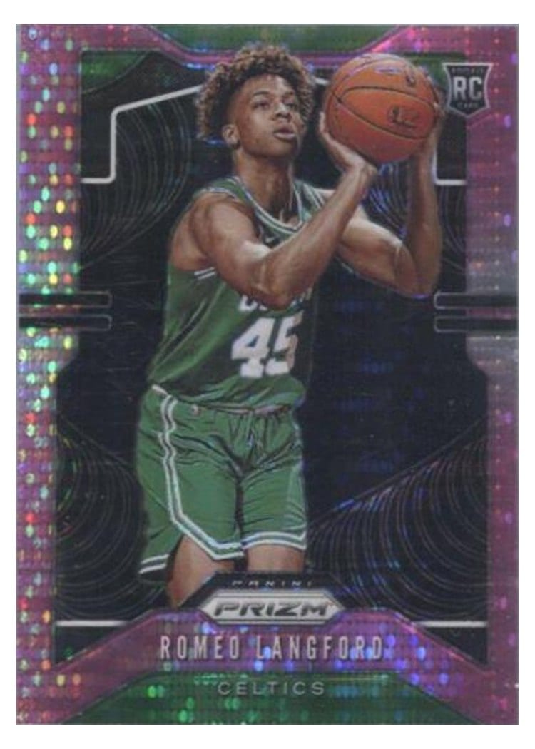 2019-20 Panini Prizm Base Set Romeo Langford #260 card