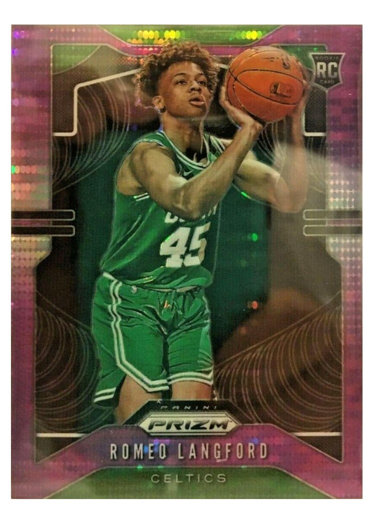 2019-20 Panini Prizm Base Set Romeo Langford #260 card