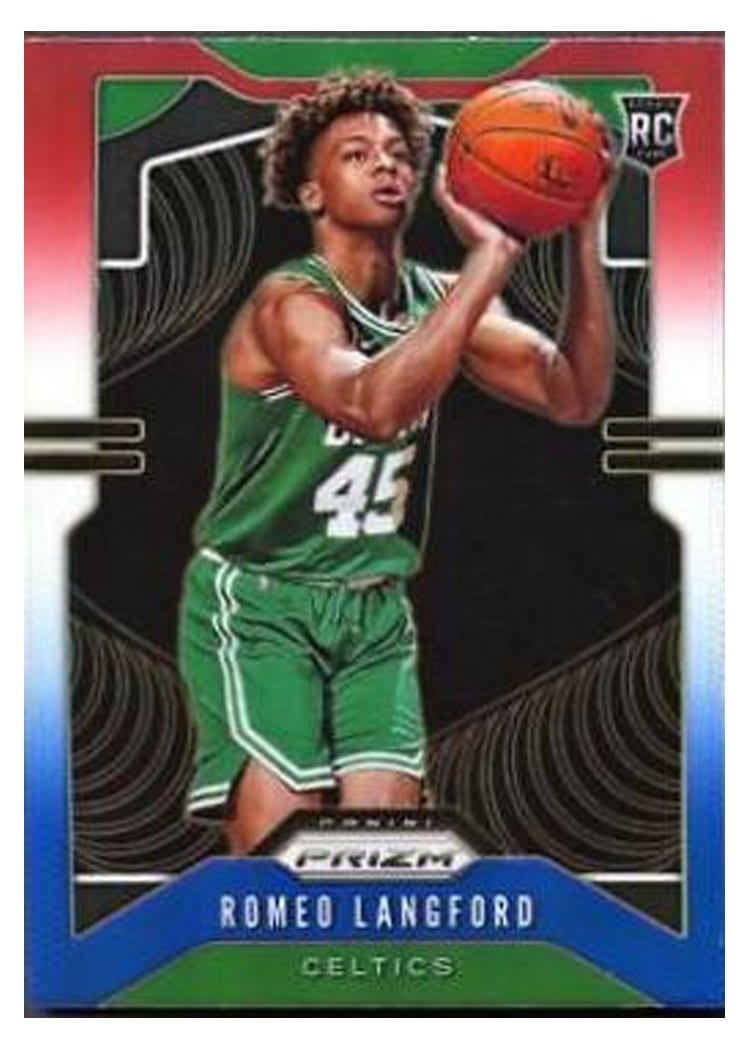 2019-20 Panini Prizm Base Set Romeo Langford #260 card
