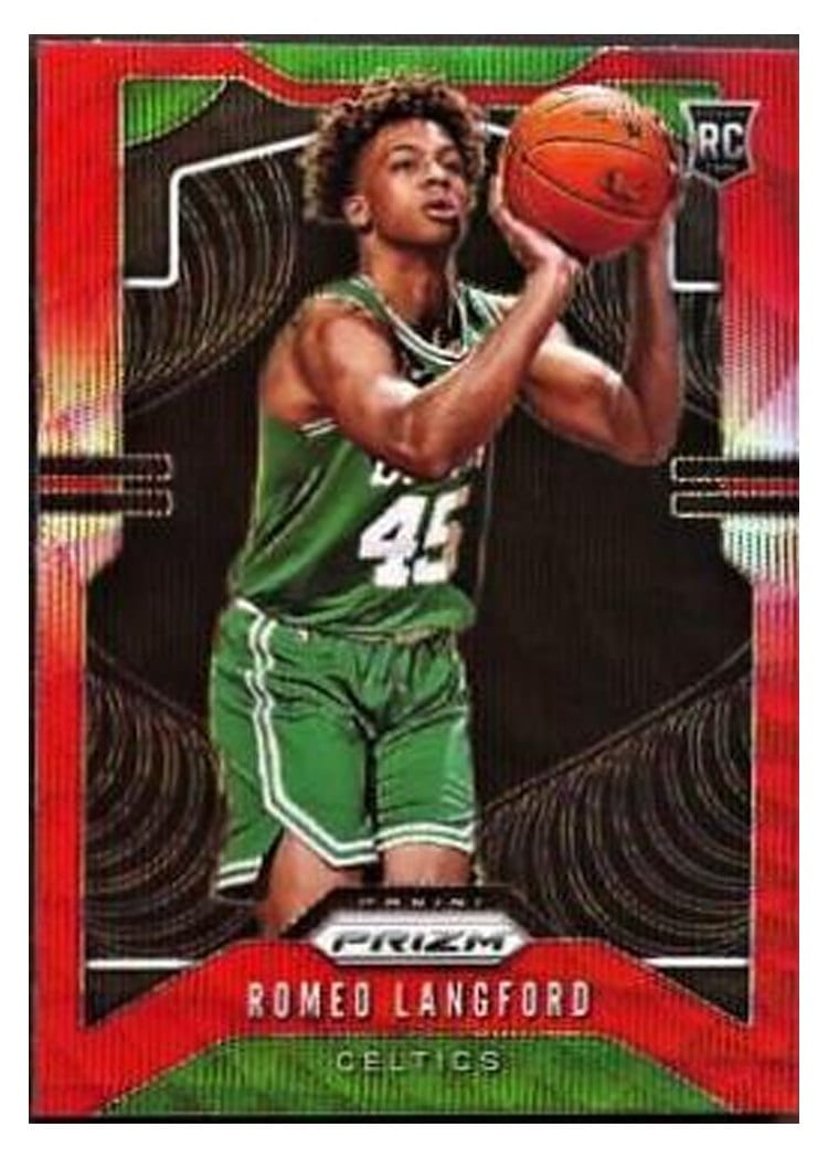 2019-20 Panini Prizm Base Set Romeo Langford #260 card