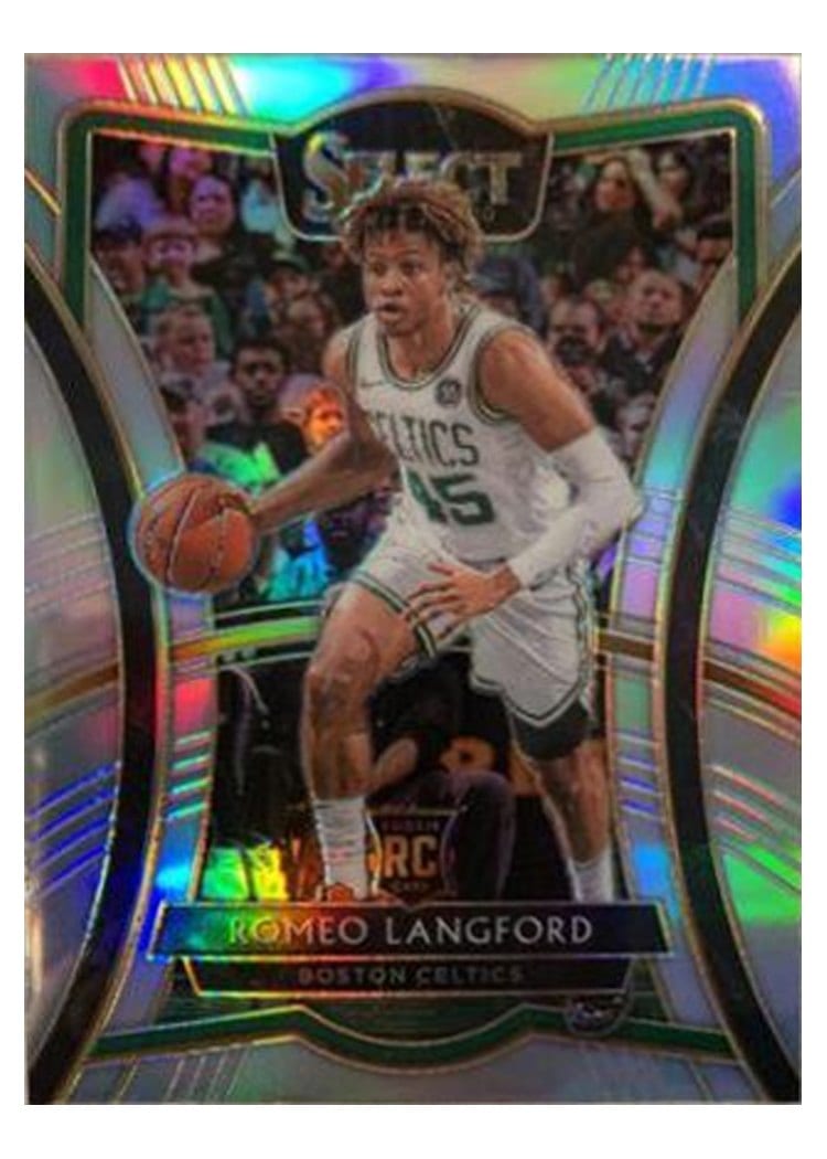 2019-20 Panini Select Base Set Romeo Langford Silver Prizm #167 card