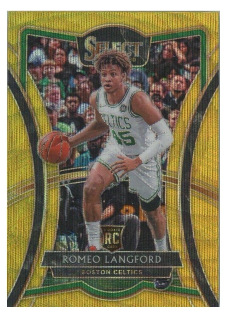 2019-20 Panini Select Base Set Romeo Langford #167 card