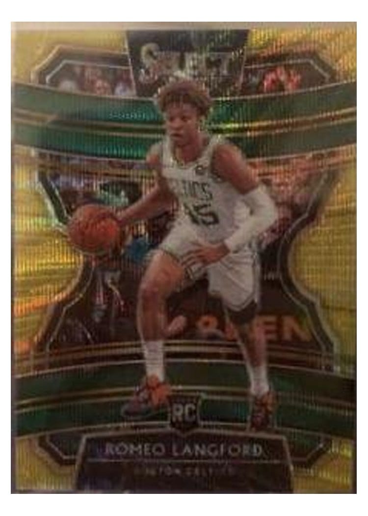 2019-20 Panini Select Base Set Romeo Langford #31 card