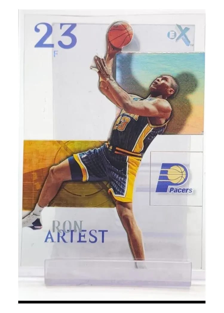 2003 Fleer E-X Ron Artest #4 card