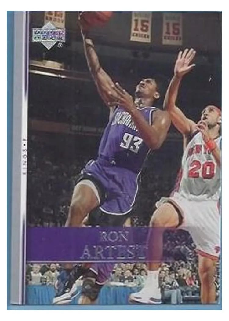 2007 Upper Deck Ron Artest #53 card