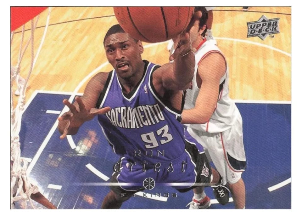 2008 Upper Deck Ron Artest #166 card