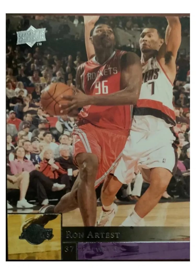 2009 Upper Deck Ron Artest #63 card