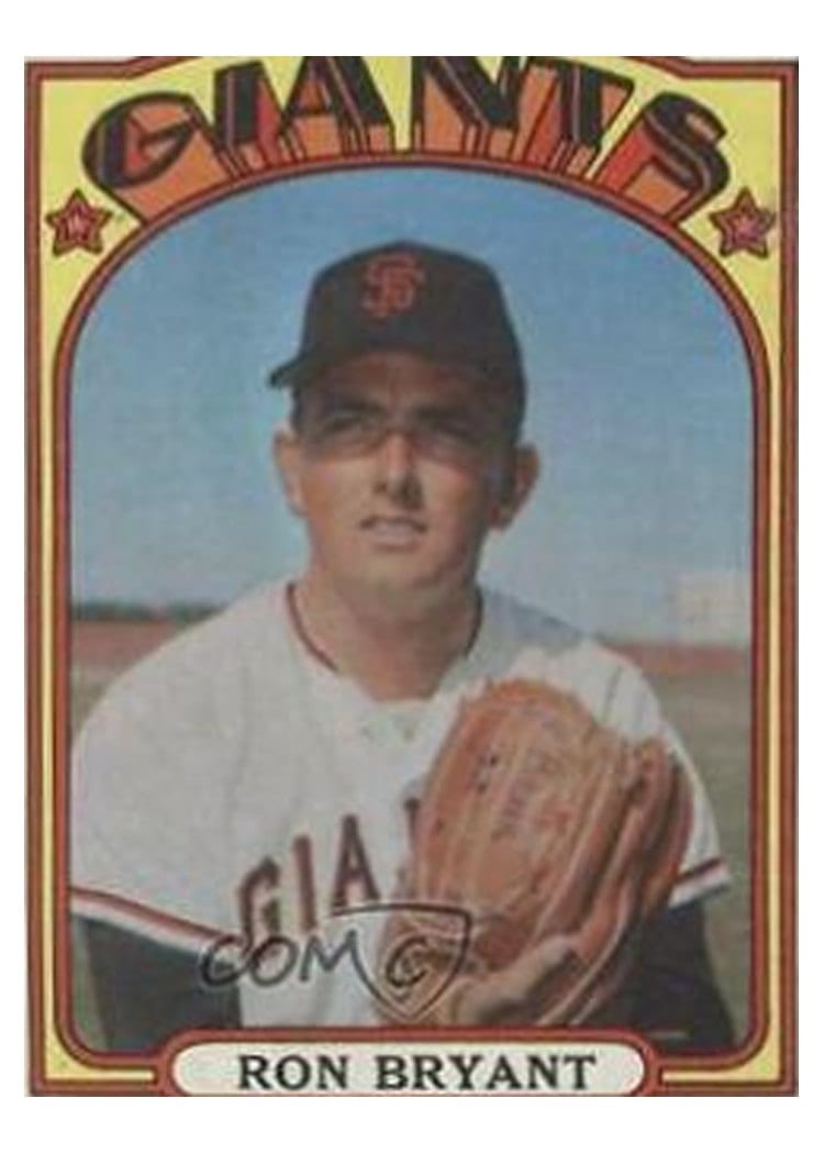 1972 Topps Ron Bryant #185 card