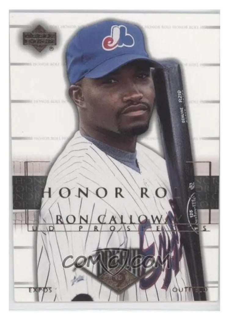 2002 Upper Deck Honor Roll Ron Calloway #25 card