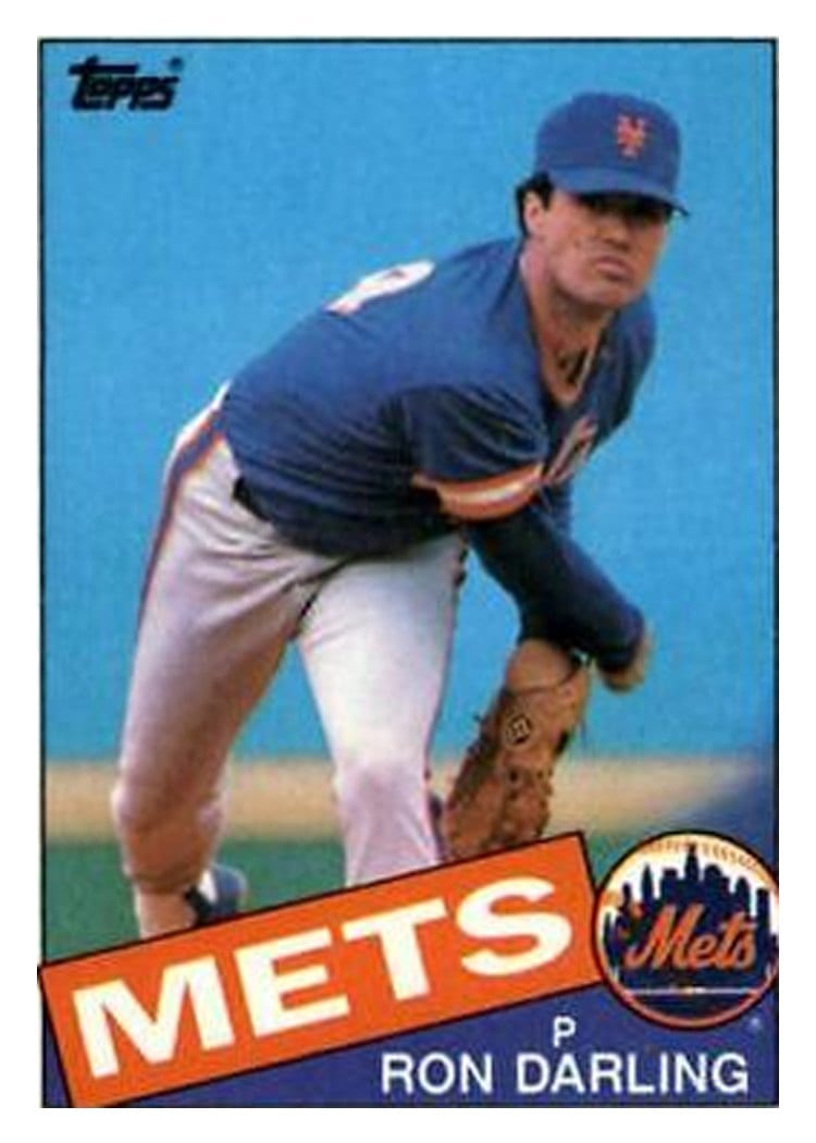 1985 Topps Ron Darling #415 card