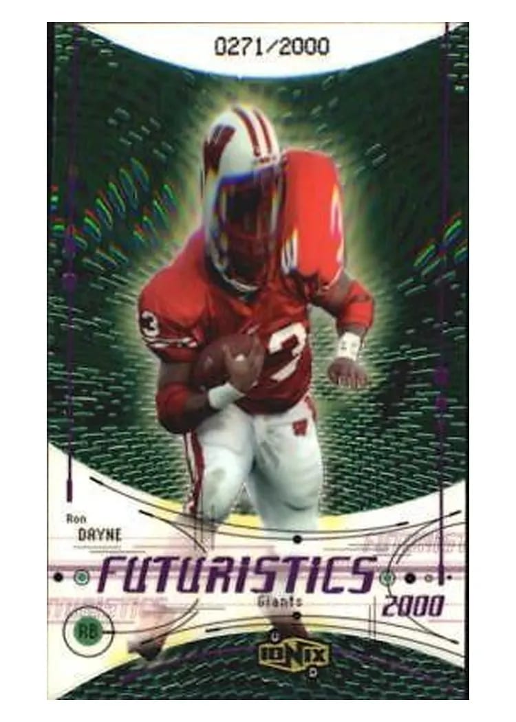 2000 Upper Deck Ionix Ron Dayne #85 card