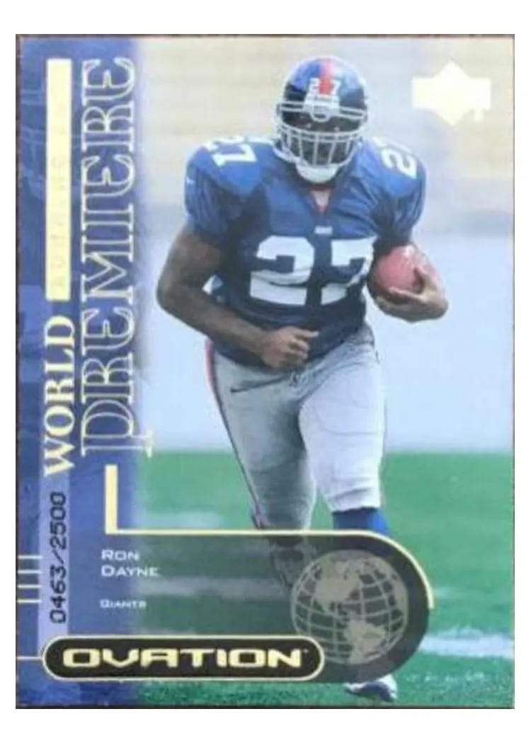 2000 Upper Deck Ovation Ron Dayne #69 card