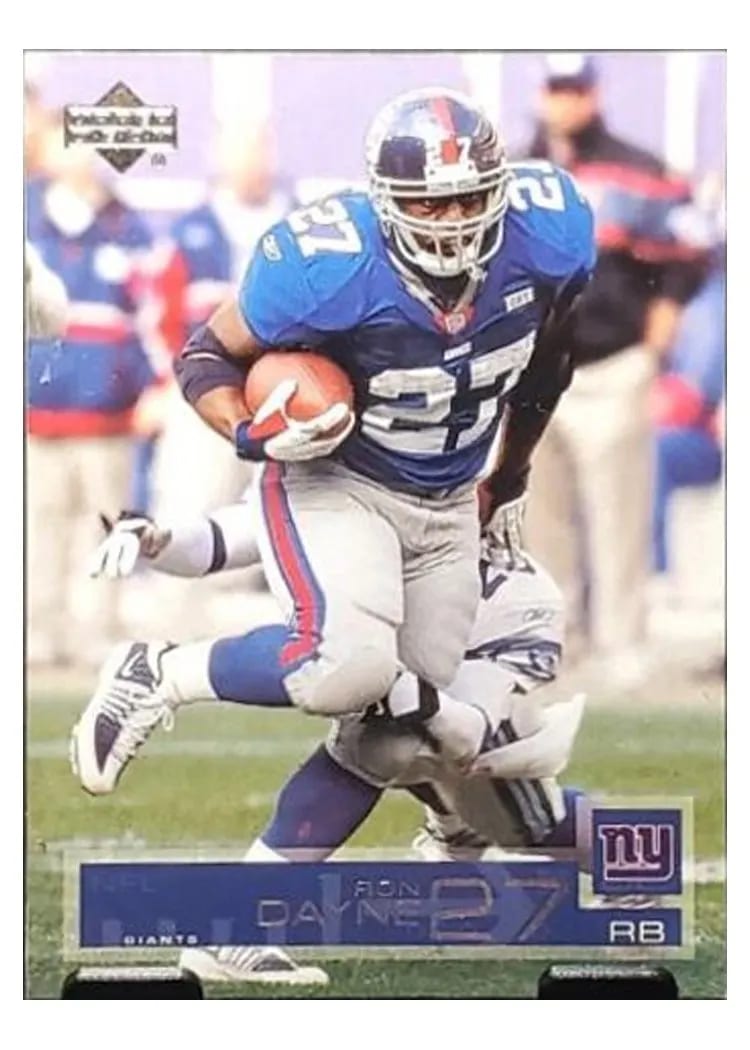 2002 Upper Deck Ron Dayne #110 card