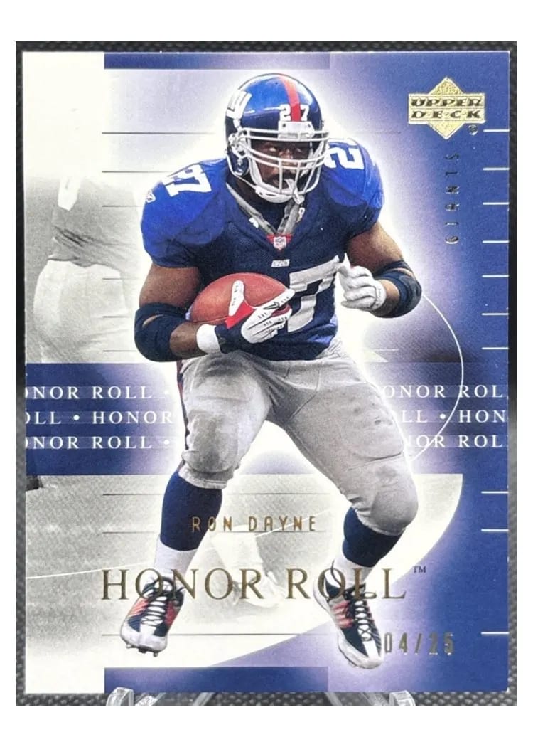2002 Upper Deck Honor Roll Ron Dayne #38 card