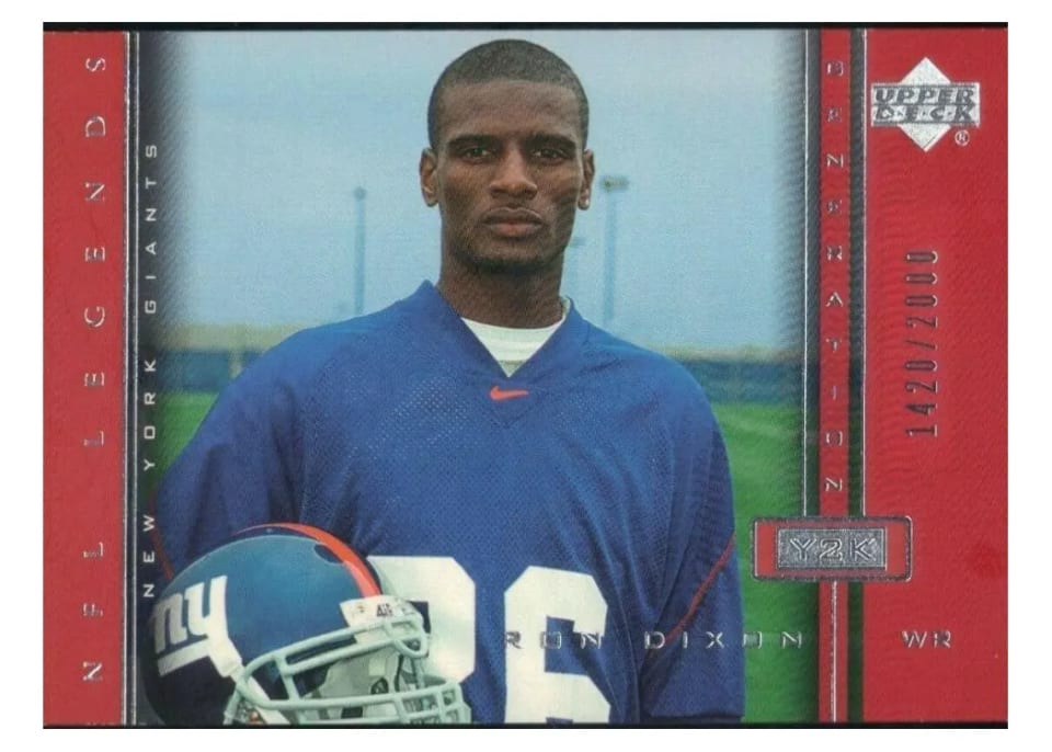 2000 Upper Deck Legends Ron Dixon #124 card