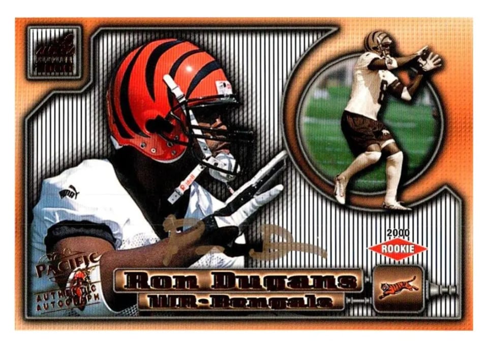 2000 Pacific Aurora Ron Dugans #29 card