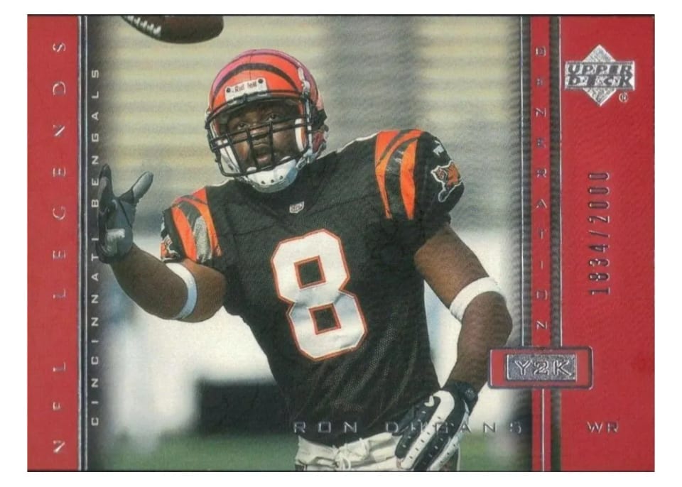 2000 Upper Deck Legends Ron Dugans #125 card