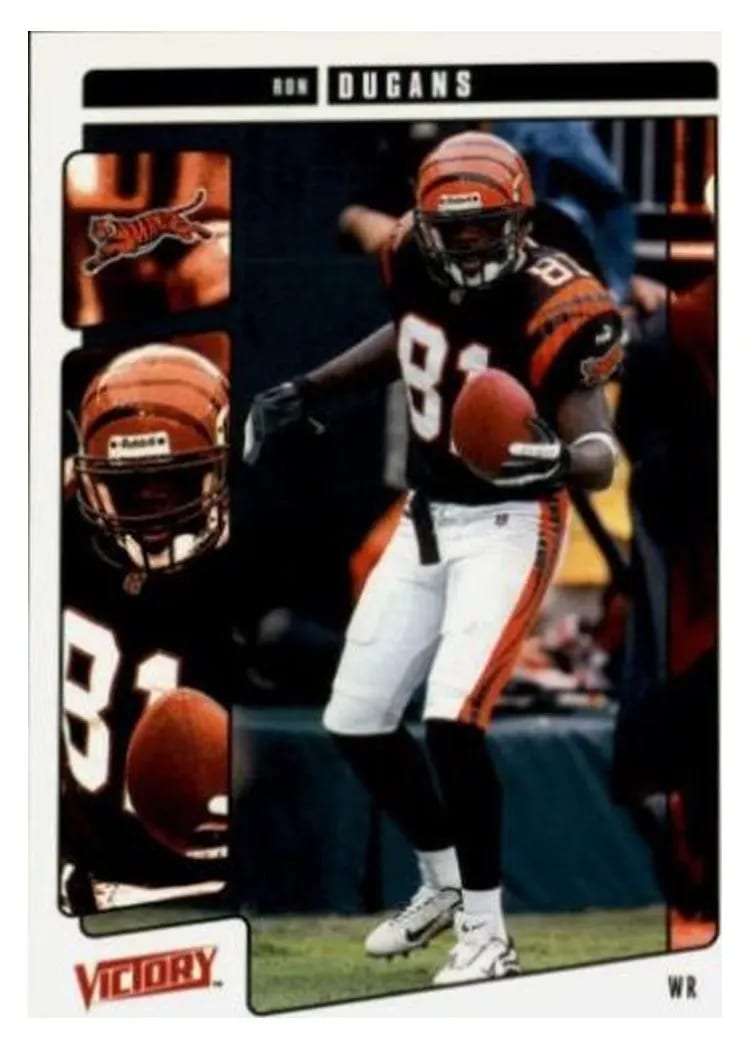2001 Upper Deck Victory Ron Dugans #72 card