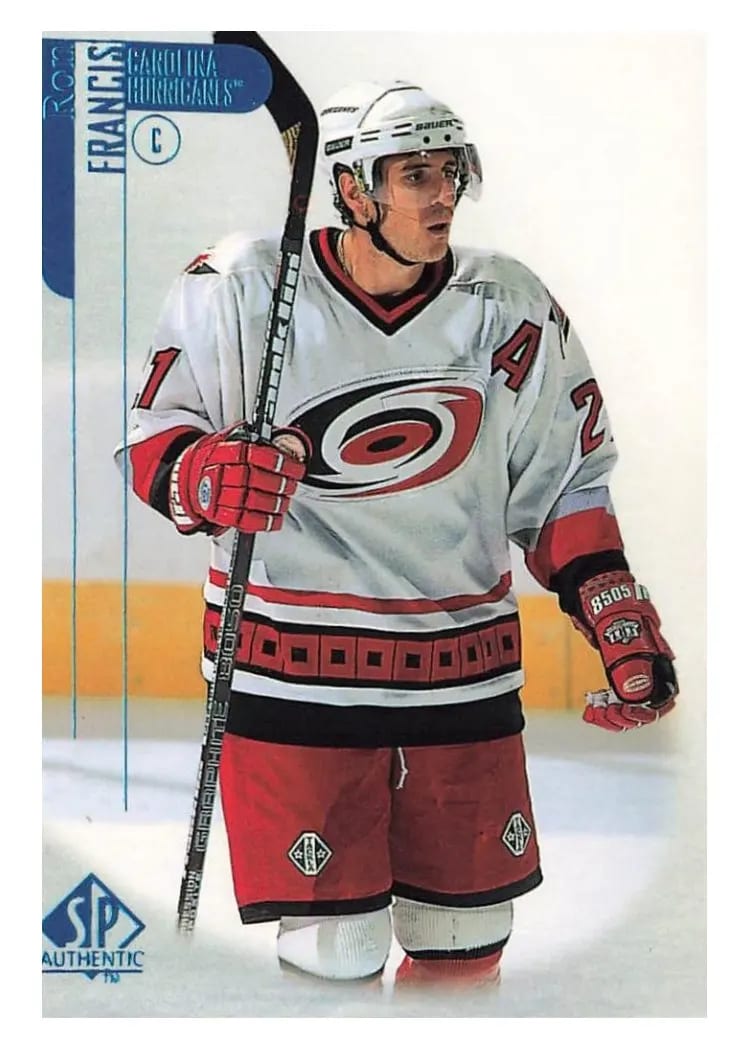 1998 SP Authentic Ron Francis #14 card