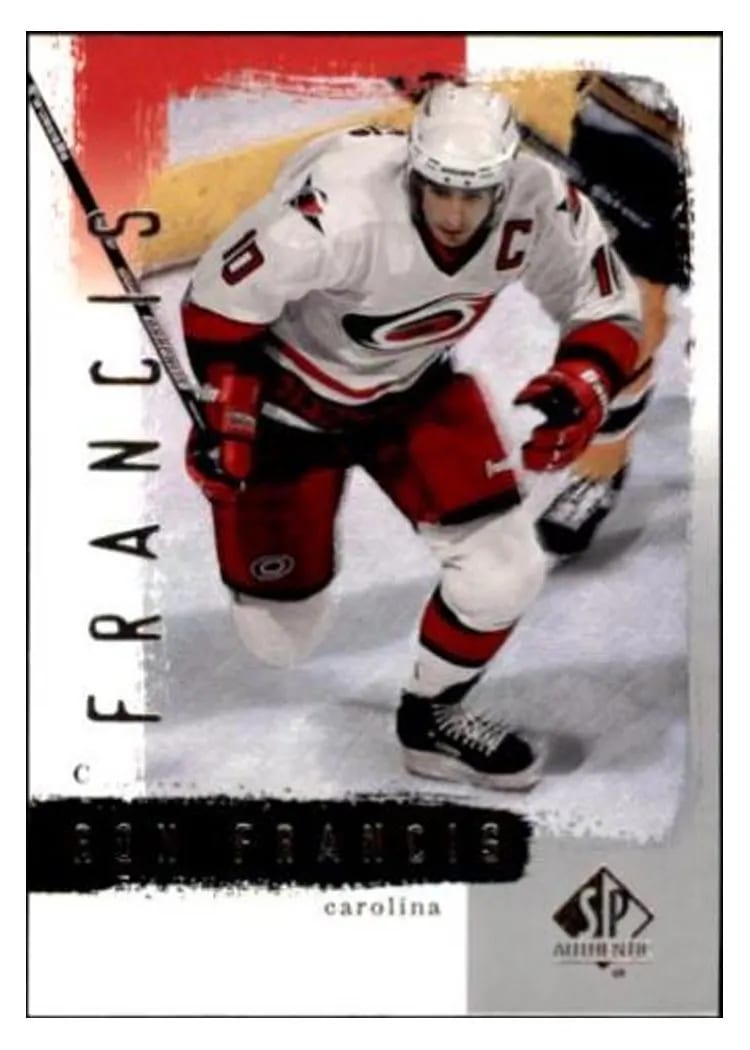 2000 SP Authentic Ron Francis #16 card