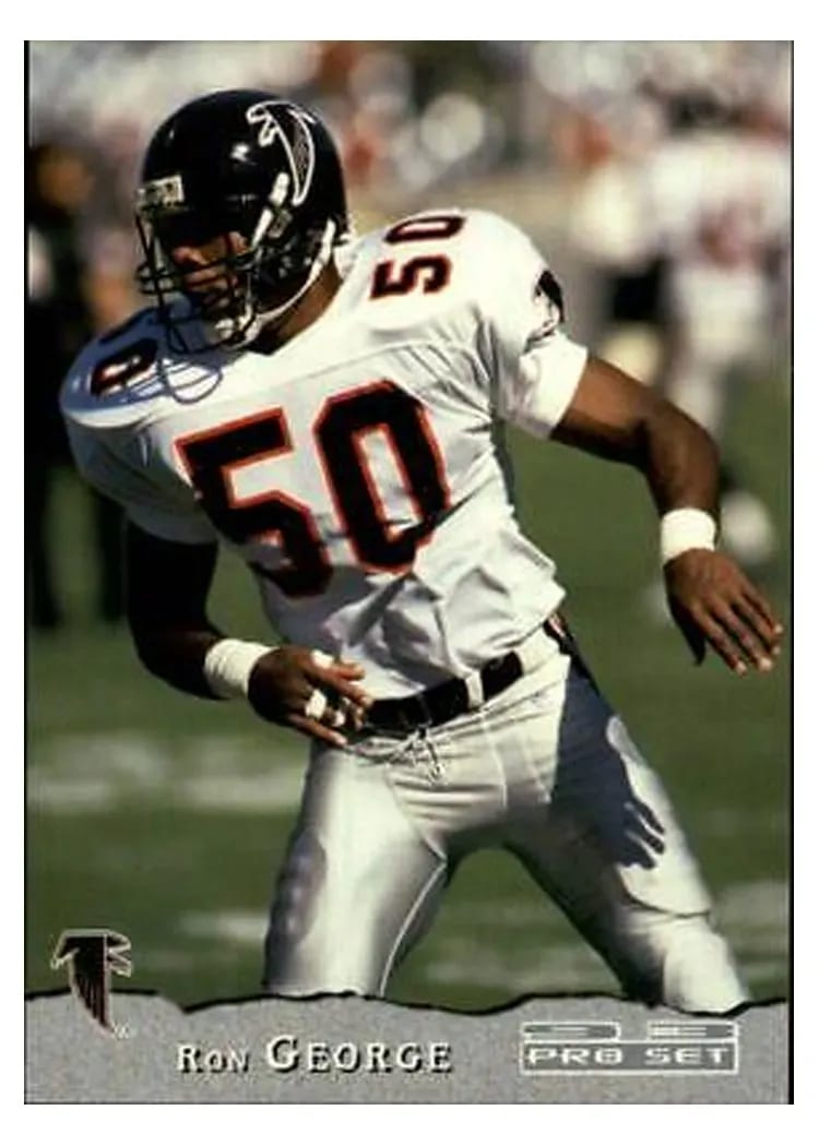1993 Pro Set Ron George #71 card