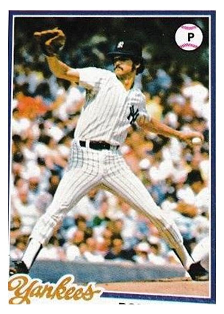 1978 Topps Ron Guidry #135 card