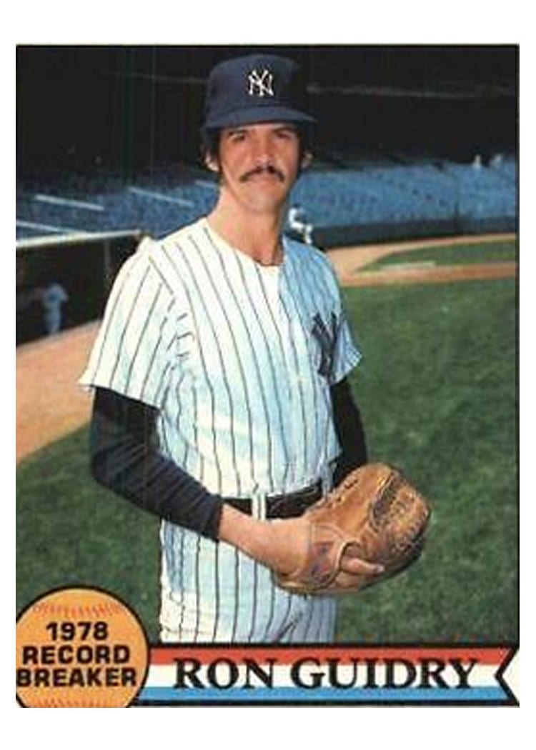 1979 Topps Ron Guidry #202 card