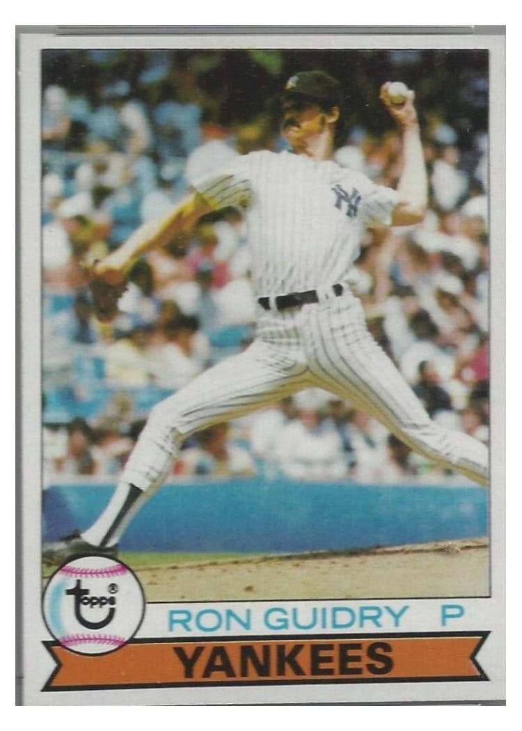 1979 Topps Ron Guidry #500 card