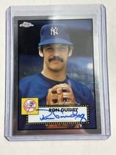 2021 Topps Chrome Platinum Anniversary Autographs Ron Guidry #PA-RG