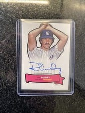 2024 Topps Archives 1968 Topps Action All-Stars Autographs Ron Guidry #68AA-RG card