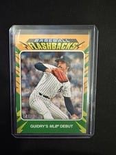 2024 Topps Heritage Mini Baseball Flashbacks Ron Guidry #BF-8