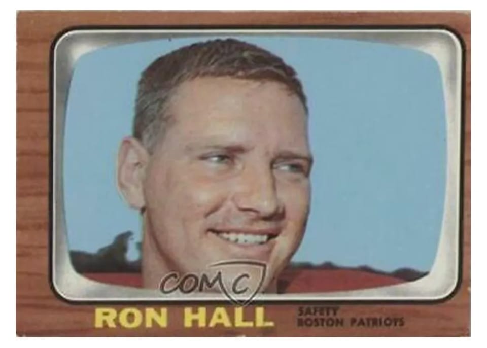1966 Topps Ron Hall #8 card