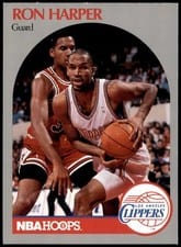 1990-91 Hoops Base Set Ron Harper #146