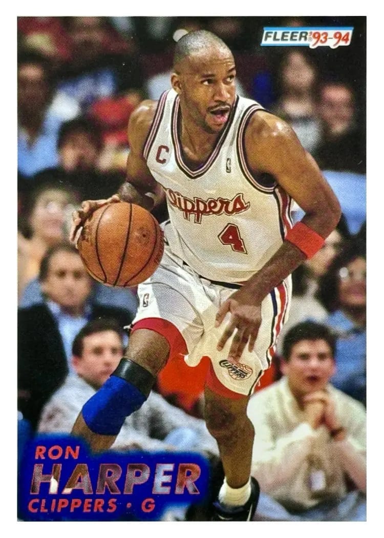 1993 Fleer Ron Harper #91 card