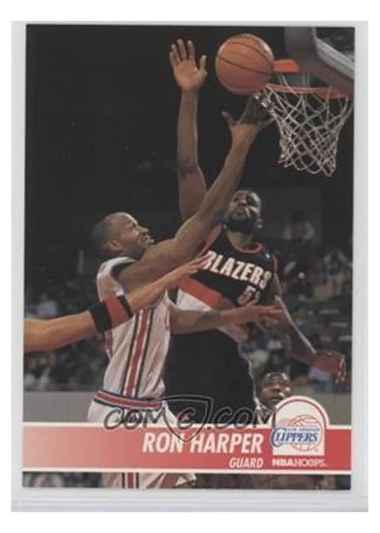 1994 Hoops Ron Harper #93 card