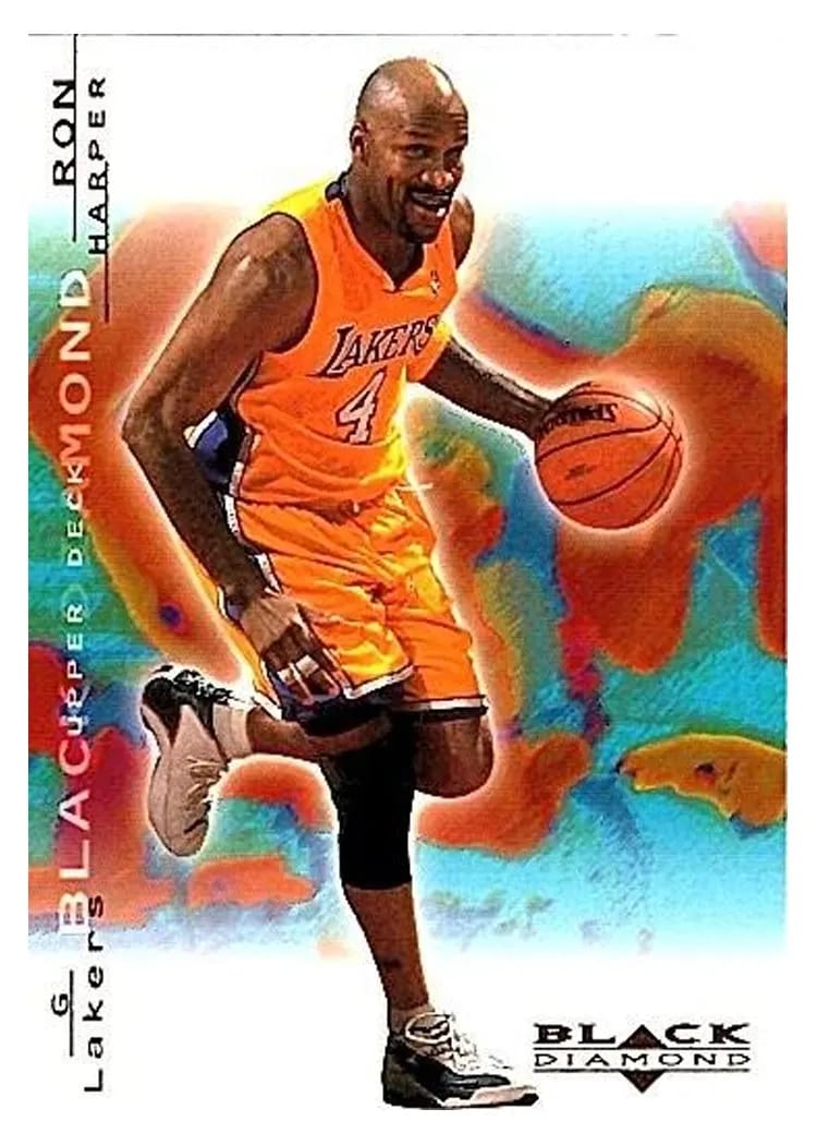 2000 Upper Deck Black Diamond Ron Harper #40 card